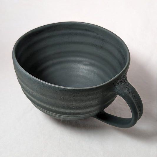 Italian Smoke Large Porcelain Mug