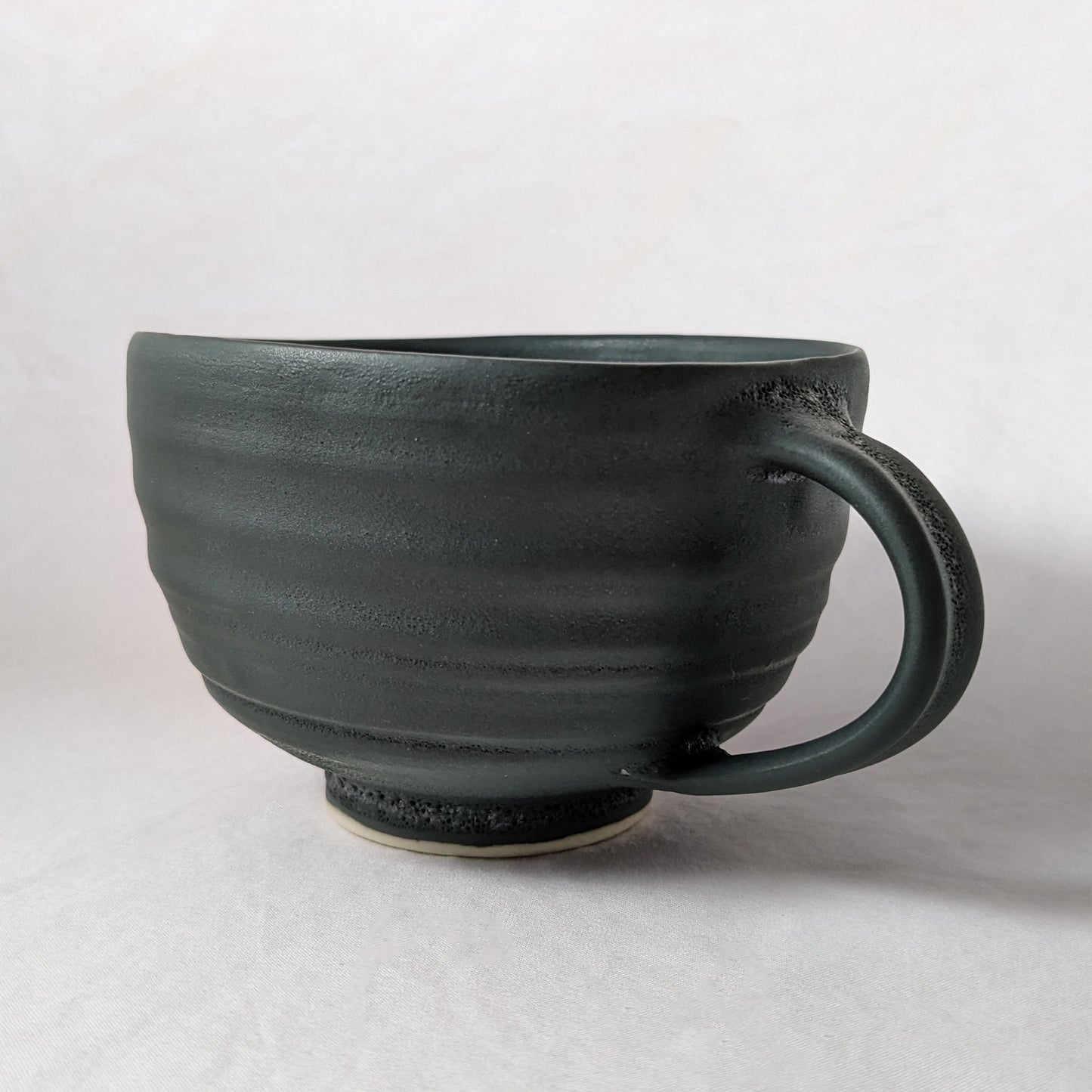 Italian Smoke Large Porcelain Mug