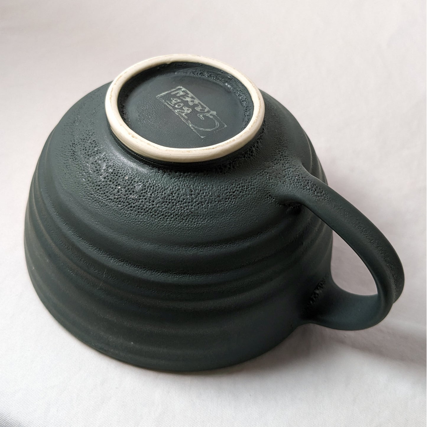 Italian Smoke Large Porcelain Mug