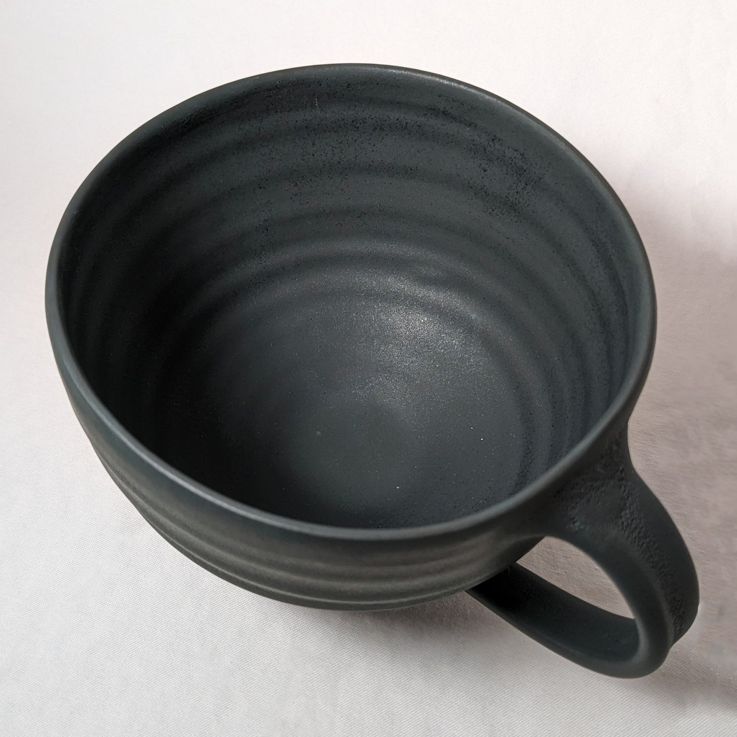 Italian Smoke Large Porcelain Mug