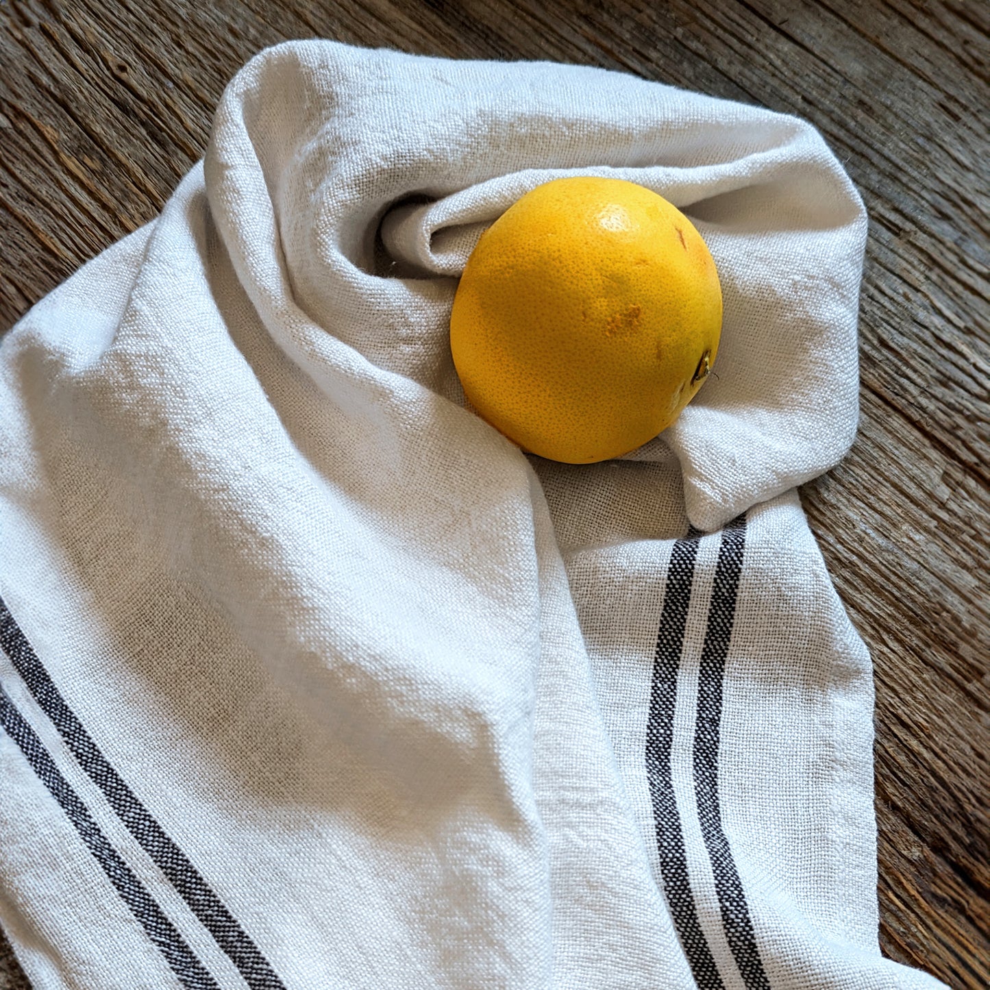 Rustic Linen Kitchen Towel