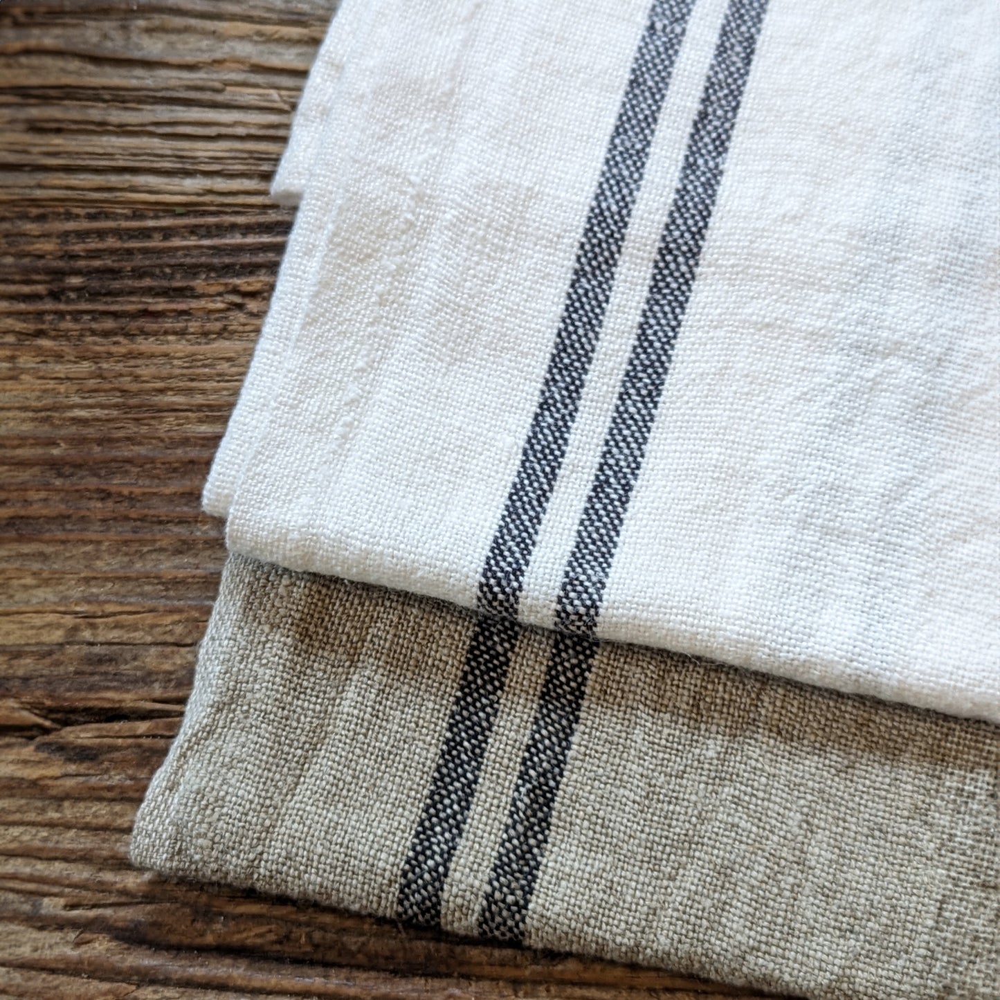 Rustic Linen Kitchen Towel