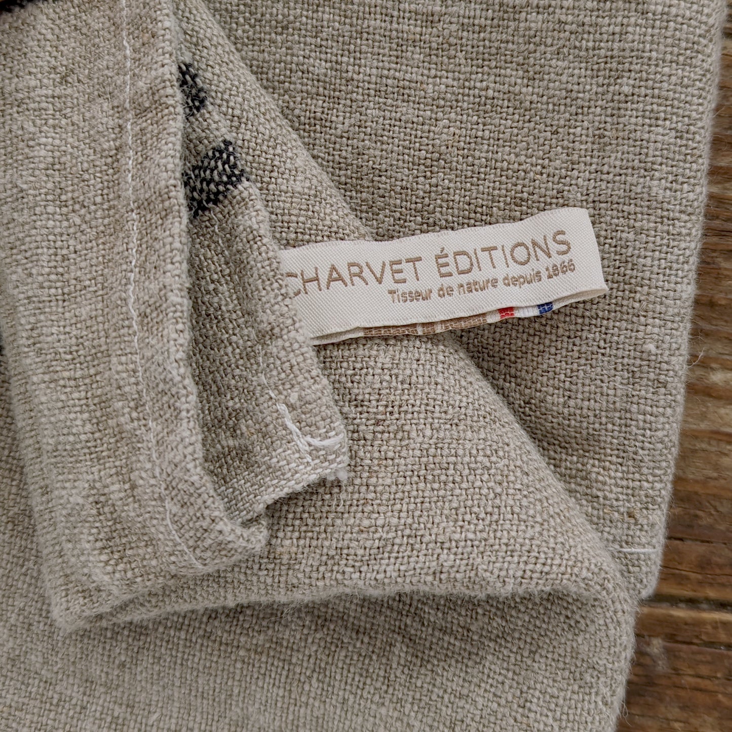 Rustic Linen Kitchen Towel
