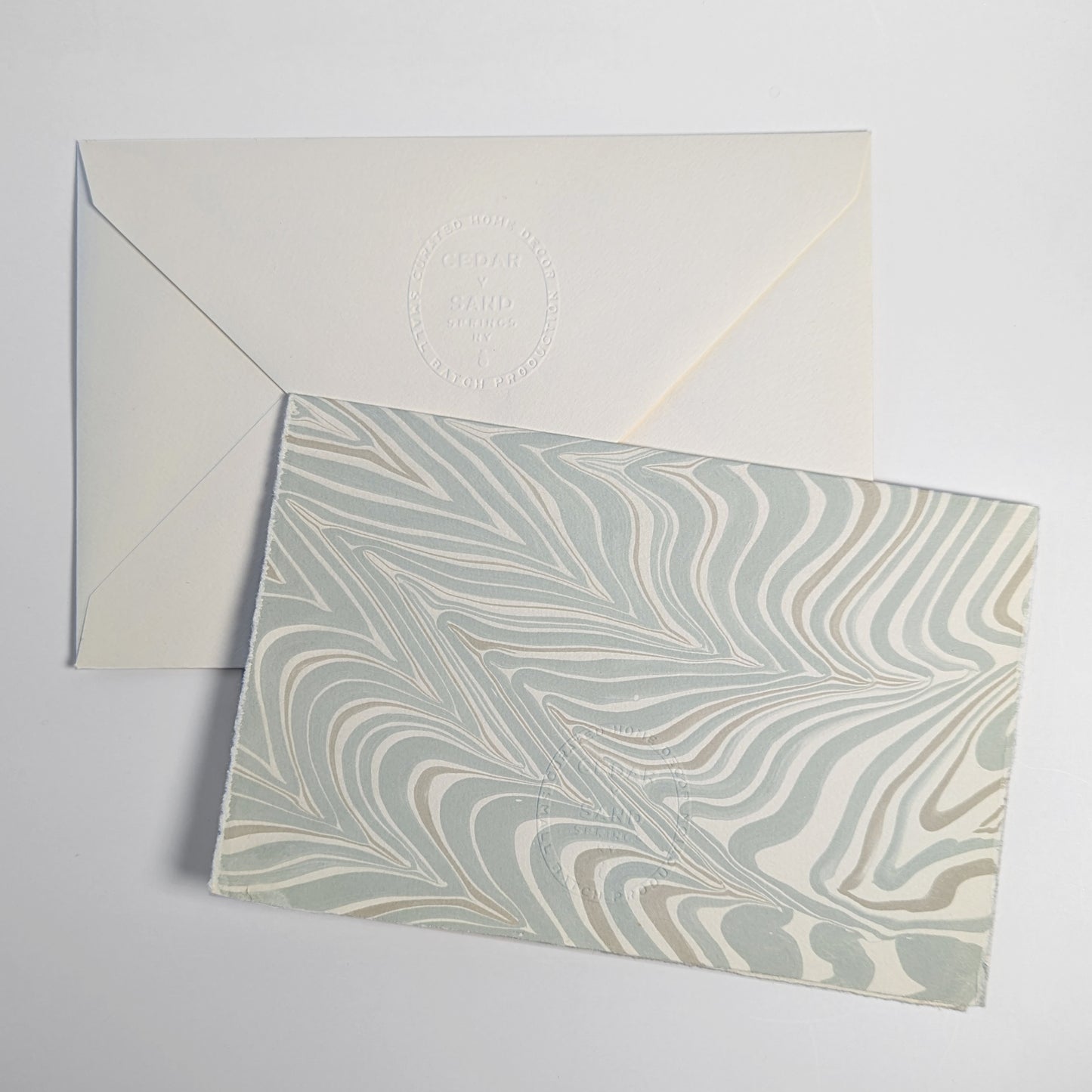 Shimmer & Shine Suminagashi Notecards- Set of 6