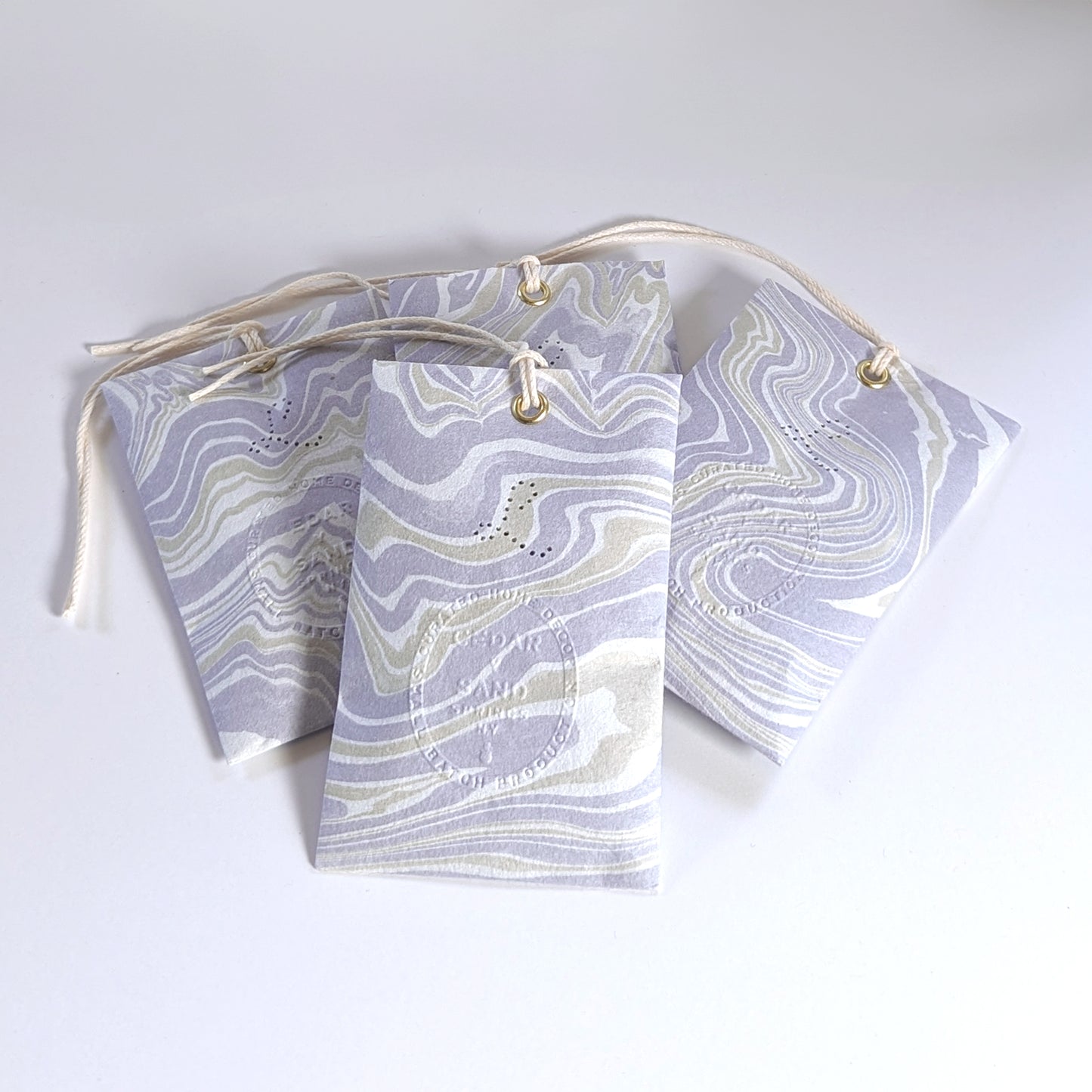 Suminagashi Lavender Sachets