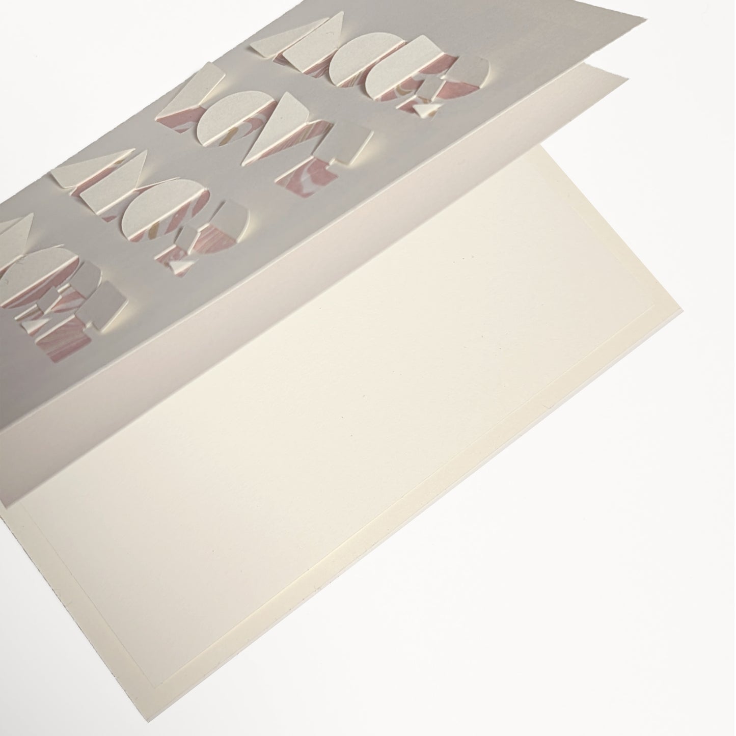 Suminagashi Love Notecard