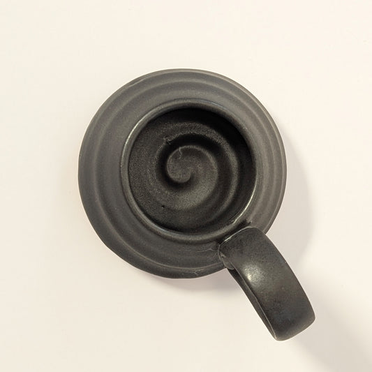 Gravesco Pottery | Handled Stoneware Tea Light Candle Holder