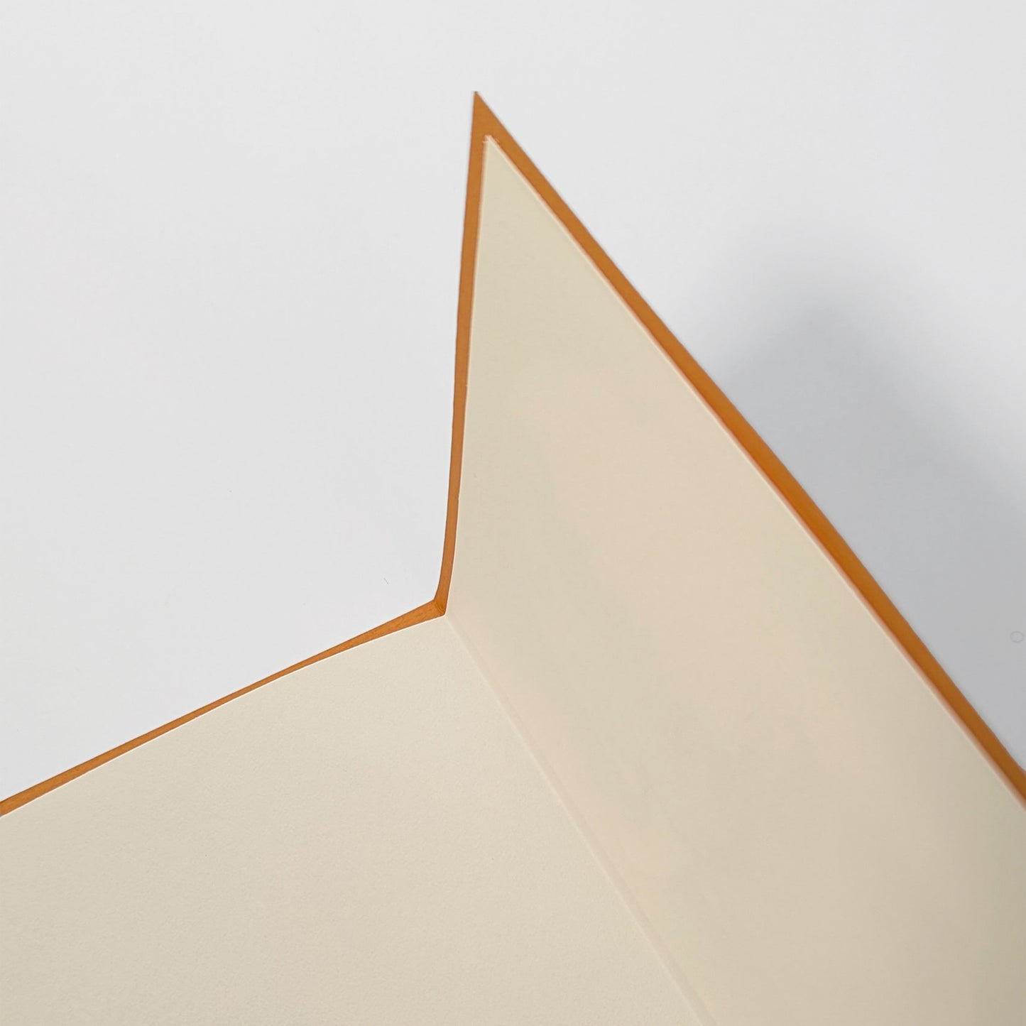 closeup of the blank natural colored interior liner