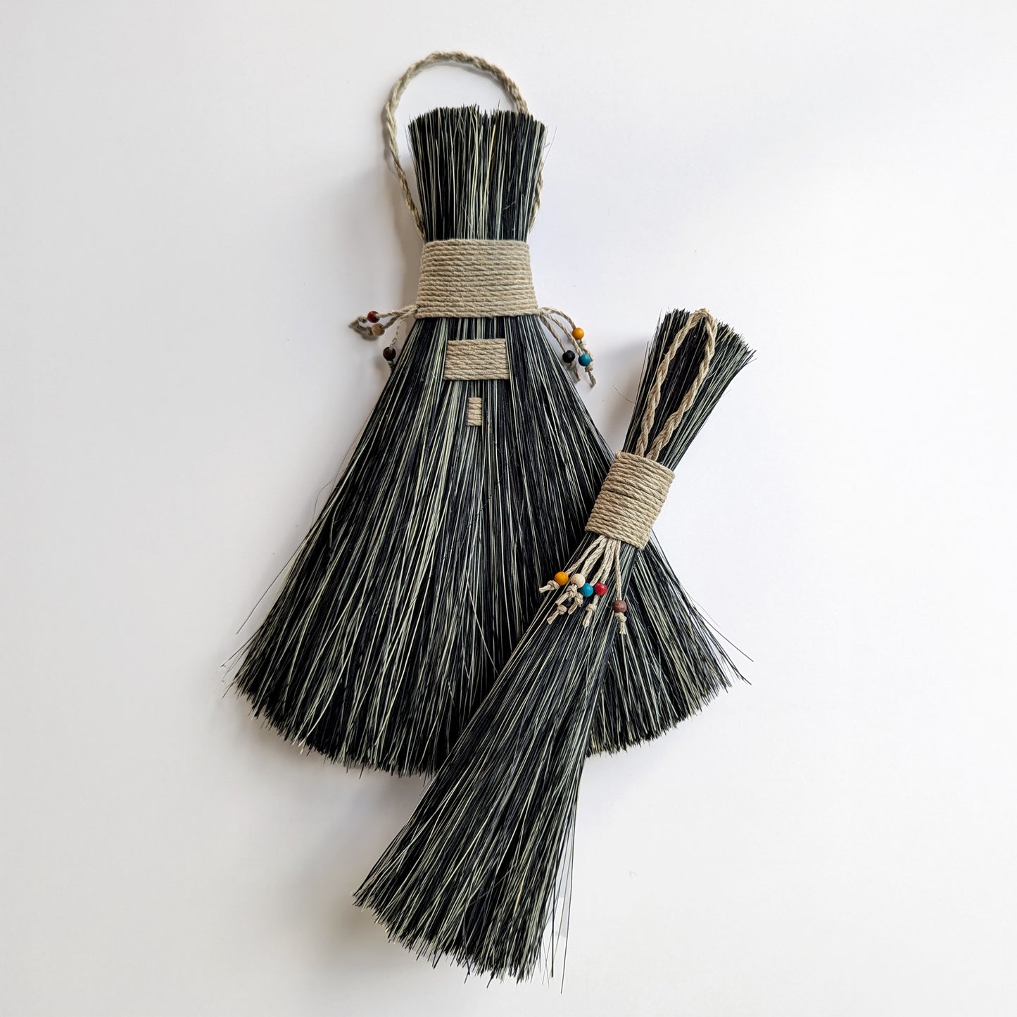 Mixed Agave Slim Table Broom