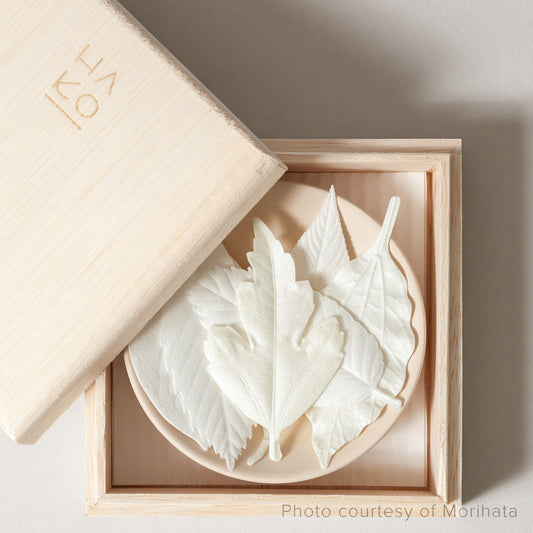 HA KO Washi Leaf Incense- Box Set of 6