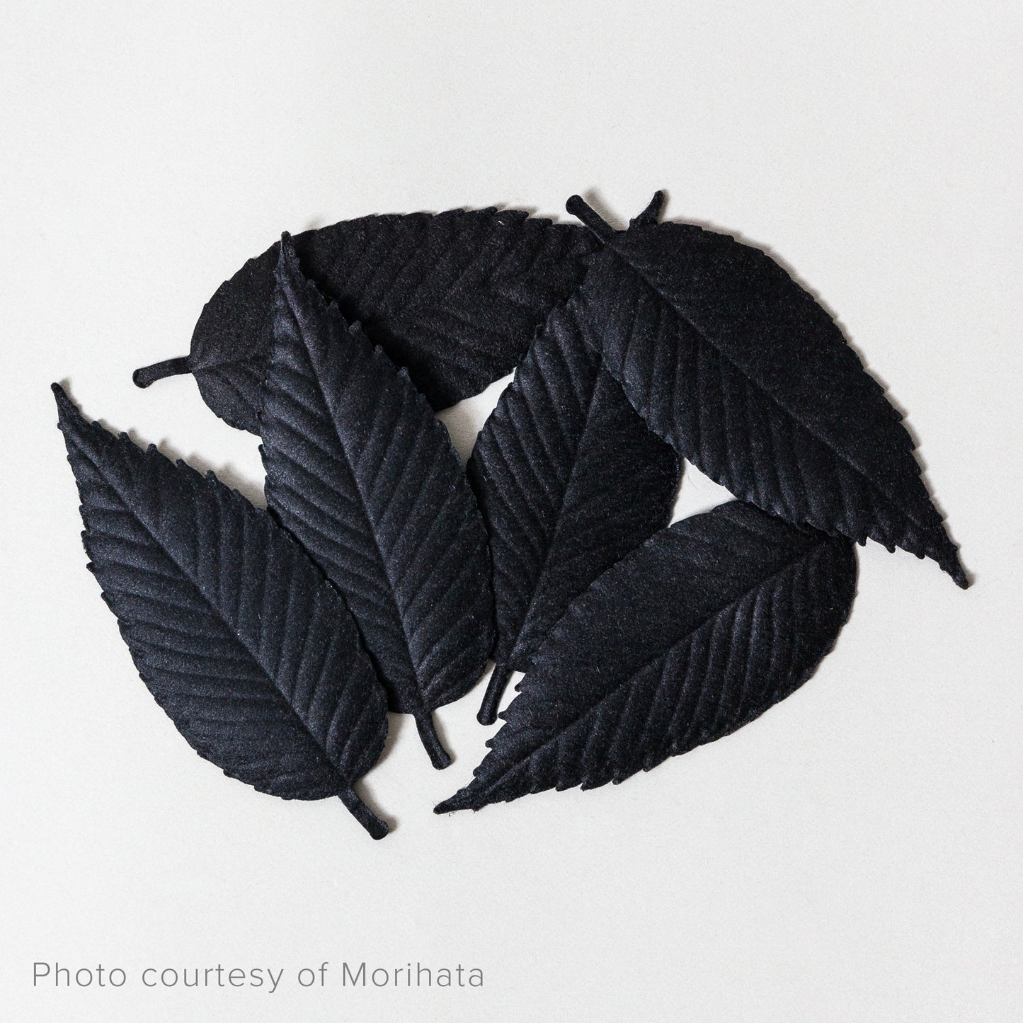 HA KO Washi Black Leaf Incense Box Set of 6- Relax