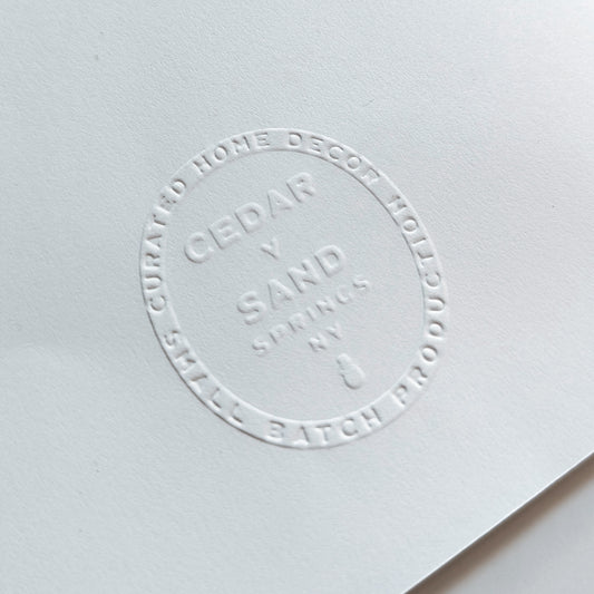 Montauk Lighthouse Suminagashi Notecard