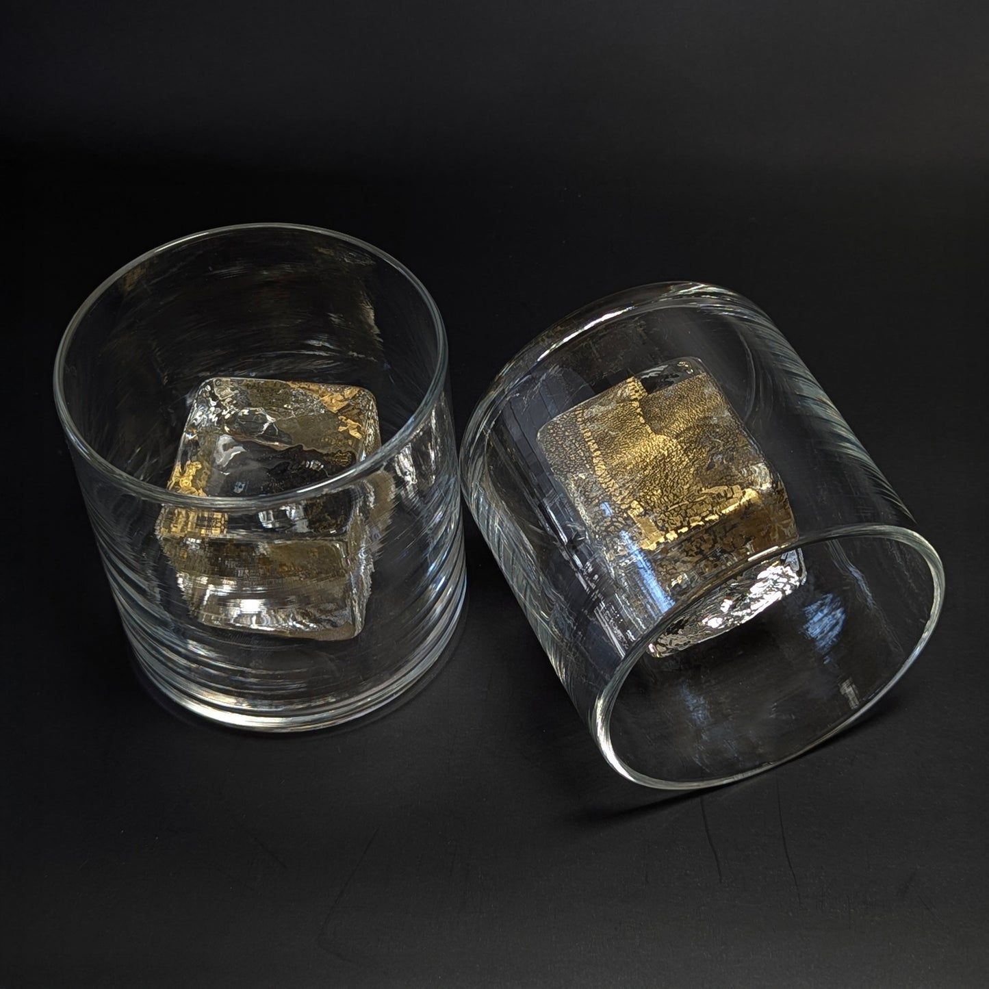 Gold Cube Series Barware