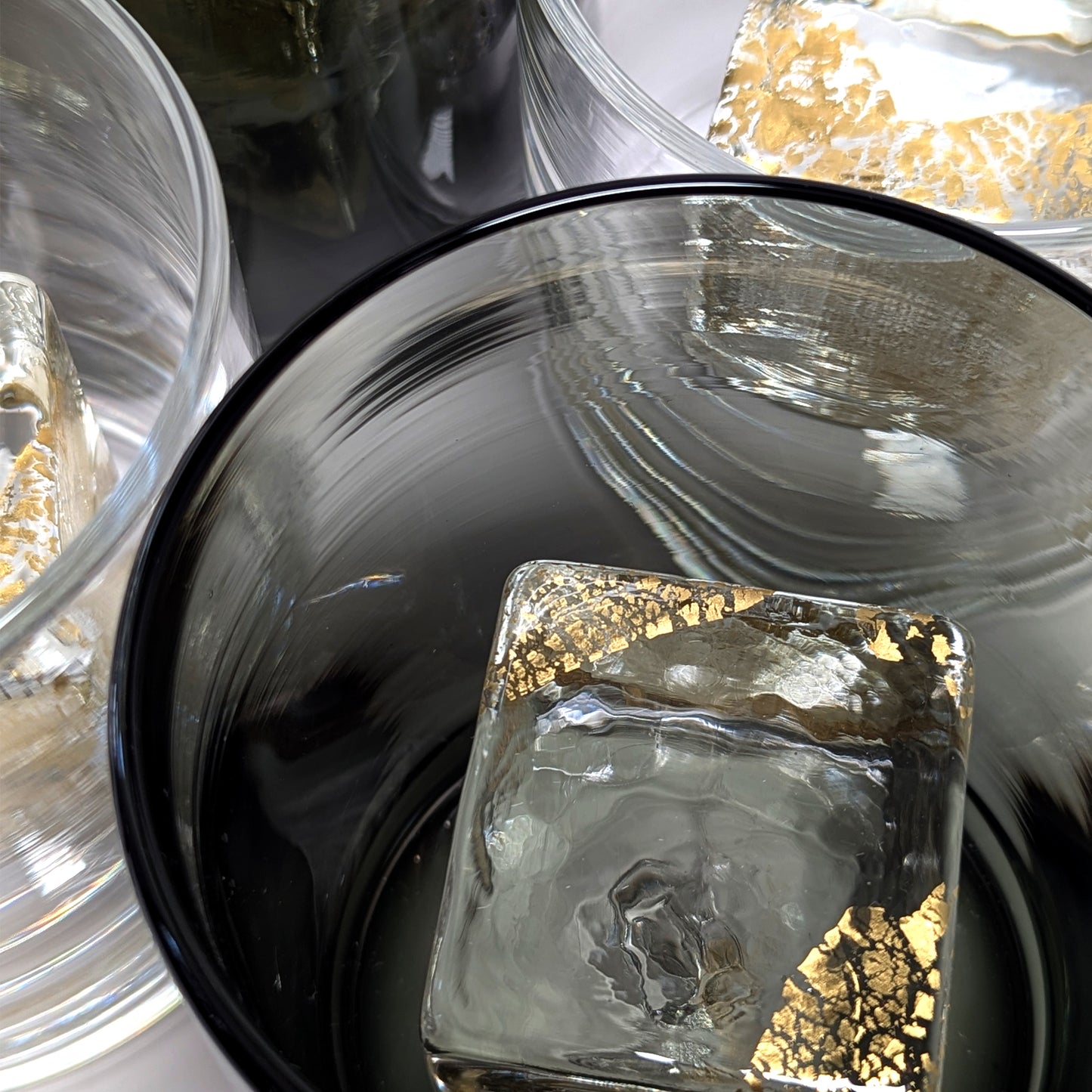 Gold Cube Series Barware