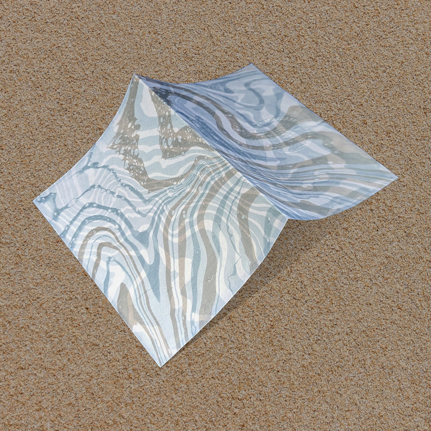 Suminagashi Hosho Notecard