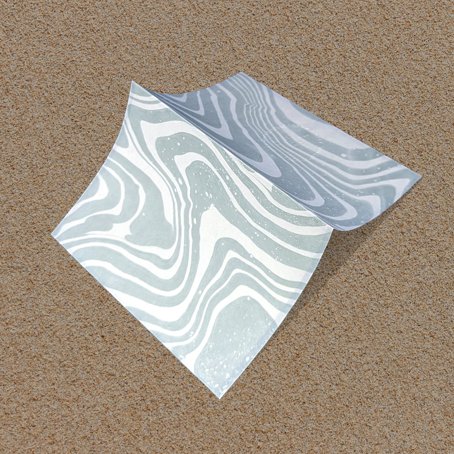 Suminagashi Hosho Notecard
