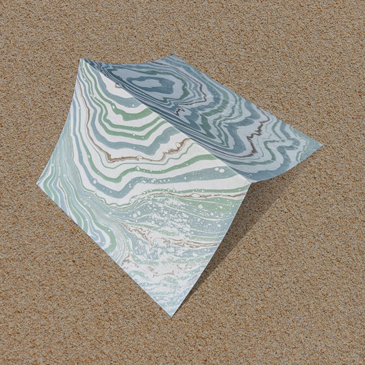 Suminagashi Hosho Notecard