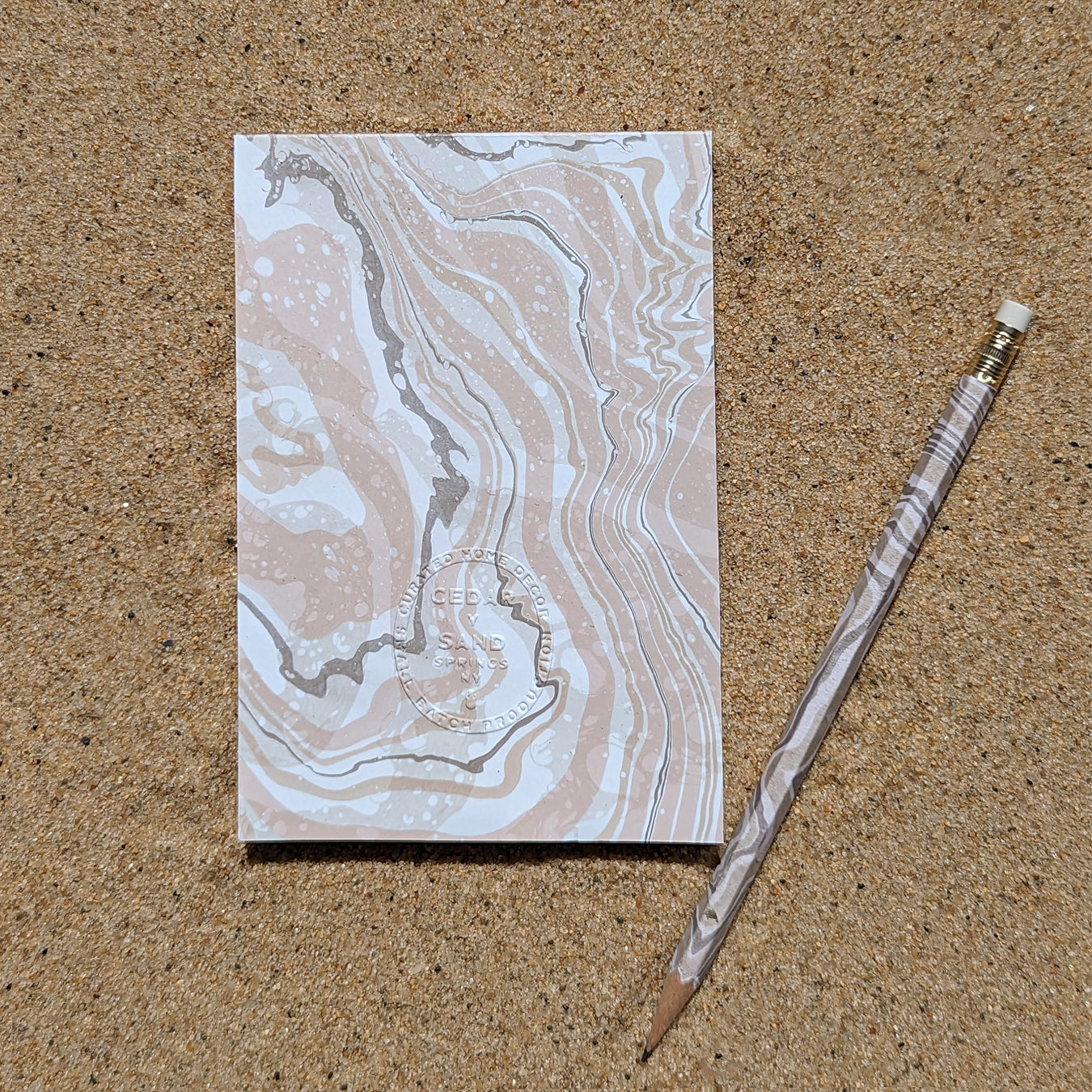 Suminagashi Notepad