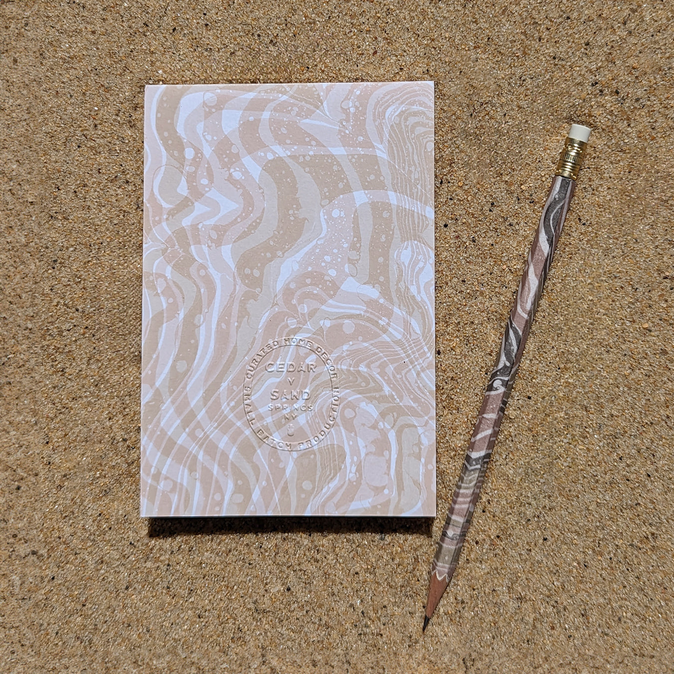 Suminagashi Notepad
