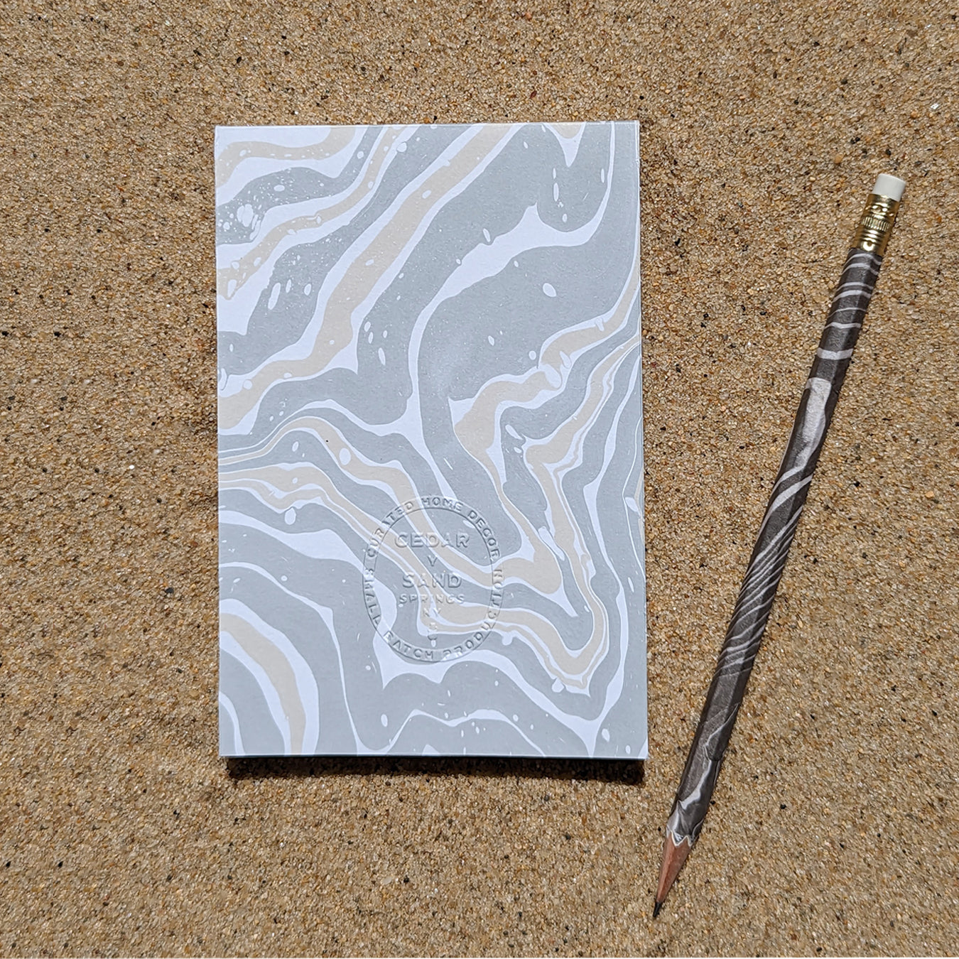Suminagashi Notepad