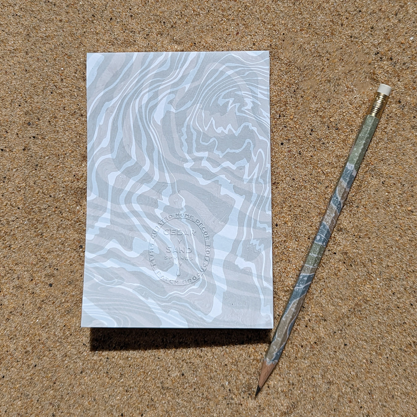 Suminagashi Notepad