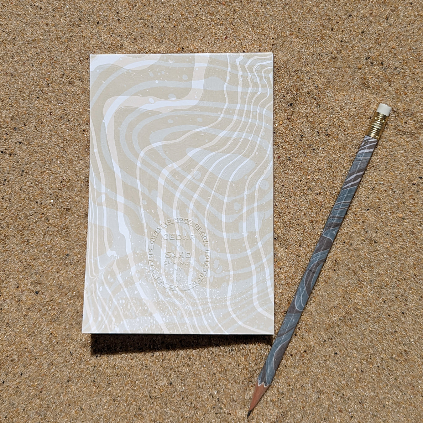 Suminagashi Notepad