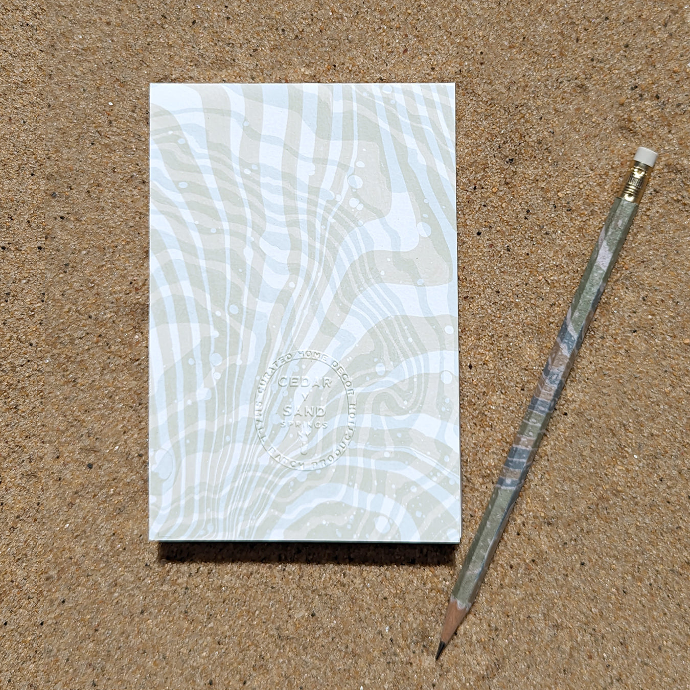 Suminagashi Notepad