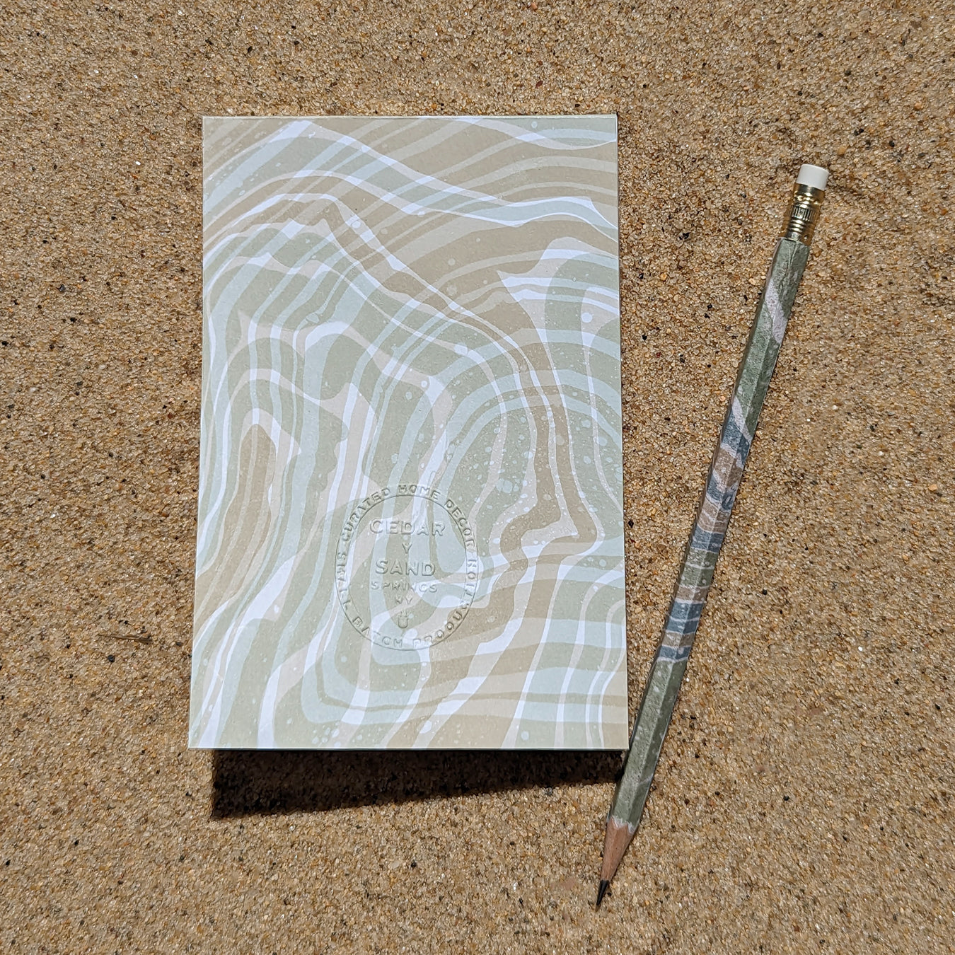Suminagashi Notepad