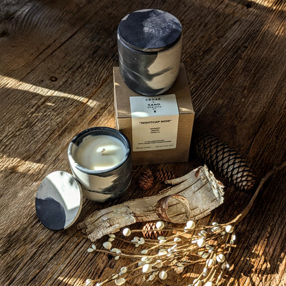 Nightcap Noir | Whiskey Smoke + Vanilla Soy Candle