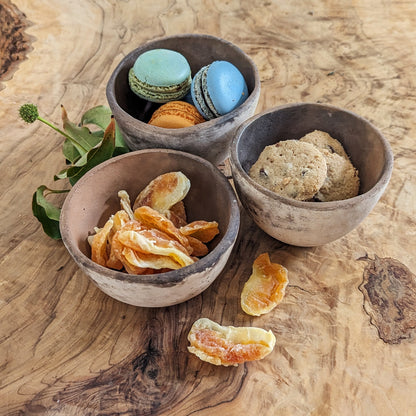 Smoke-fired Earthenware Bowl