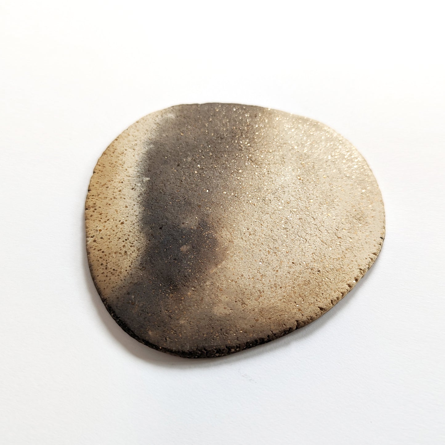 Smoke-fired Earthenware Coaster