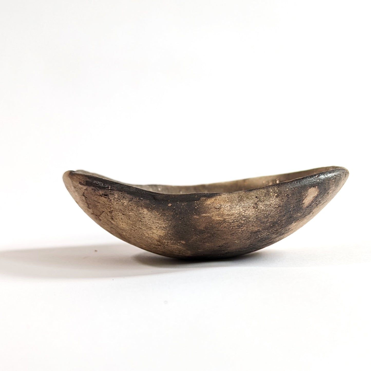 Smoke-fired Earthenware Coupe Bowl