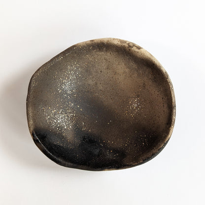 Smoke-fired Earthenware Coupe Bowl