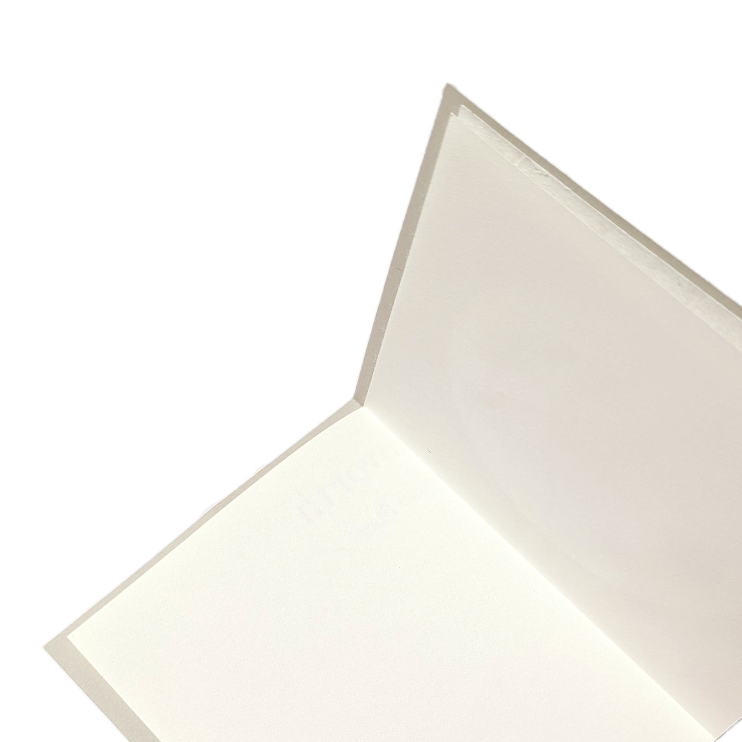 Suminagashi Pressed Flora Notecard | Walking Dunes Wheat