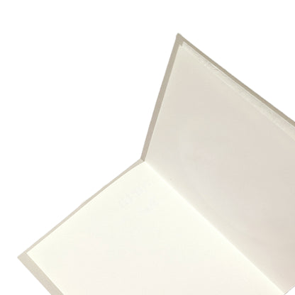 Suminagashi Pressed Flora Notecard | Walking Dunes Wheat