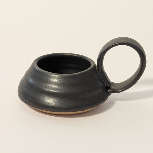 Gravesco Pottery | Handled Stoneware Tea Light Candle Holder