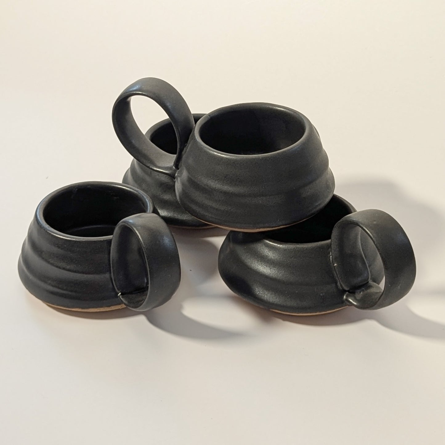 Gravesco Pottery | Handled Stoneware Tea Light Candle Holder