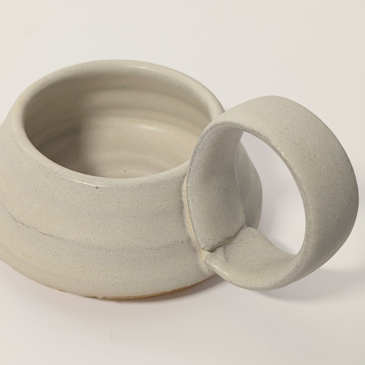 Gravesco Pottery | Handled Stoneware Tea Light Candle Holder