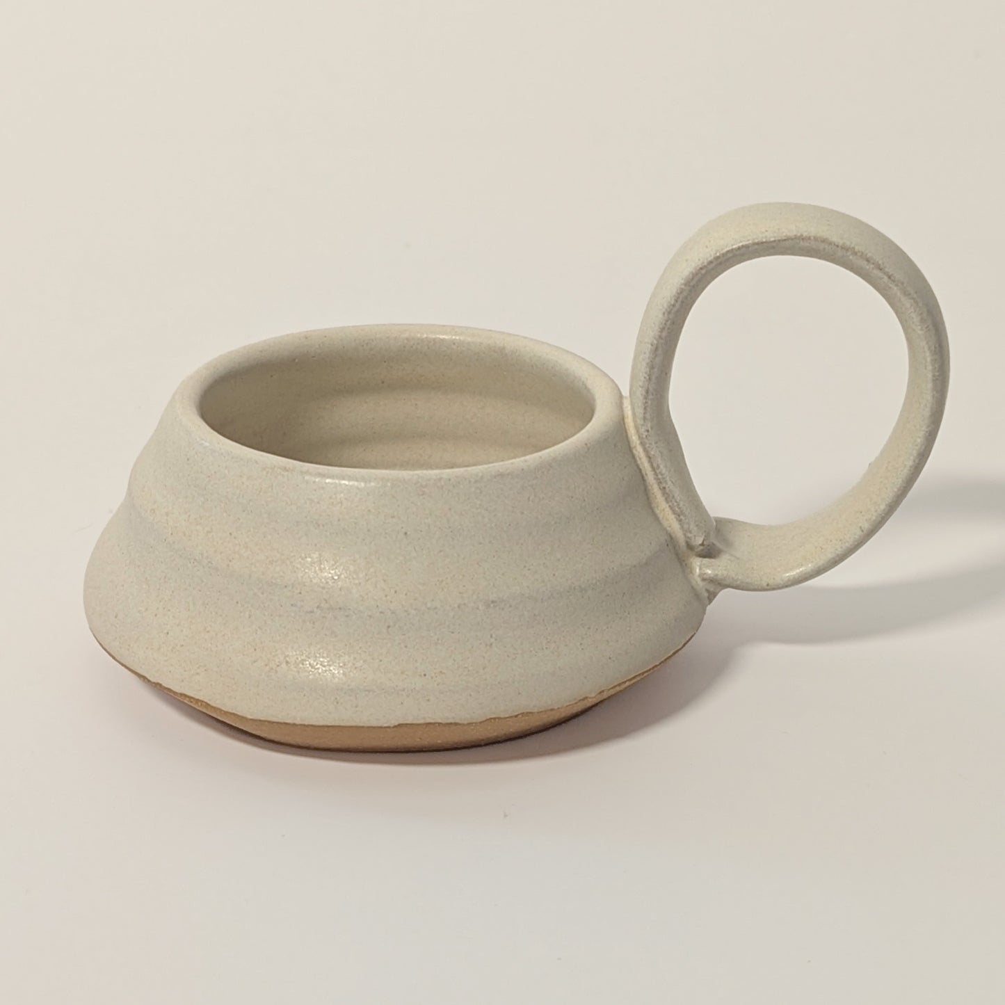 Gravesco Pottery | Handled Stoneware Tea Light Candle Holder