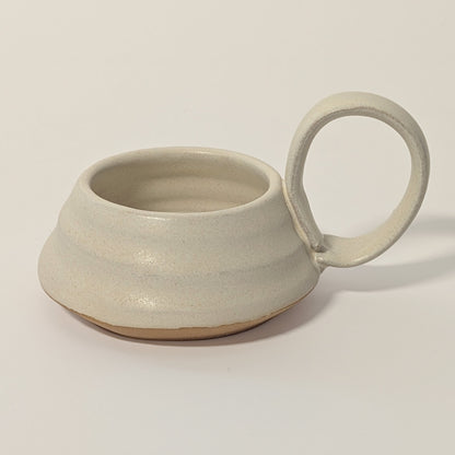 Gravesco Pottery | Handled Stoneware Tea Light Candle Holder