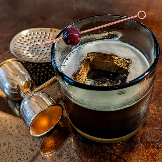 Gold Cube Series Barware