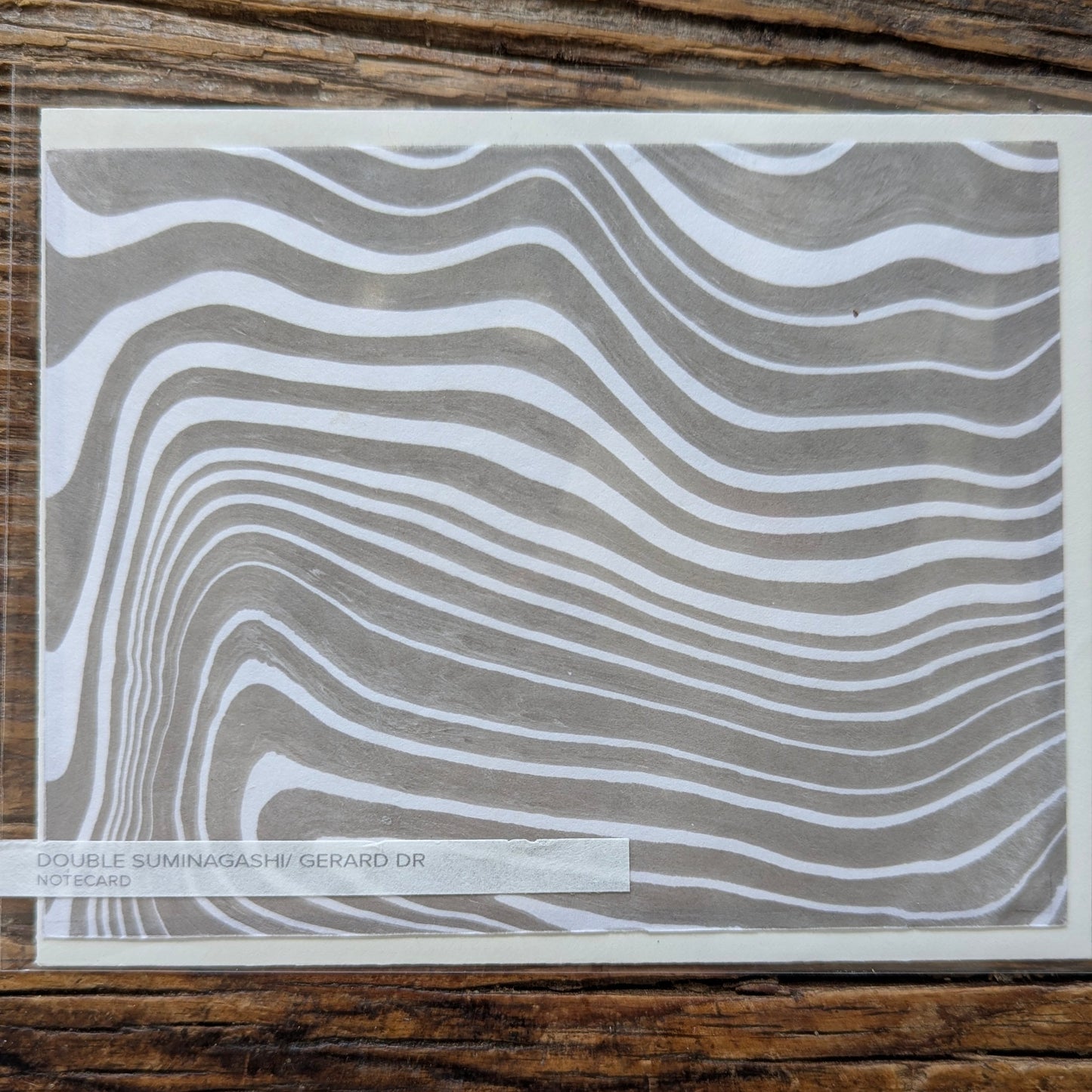 Suminagashi Hosho Notecard